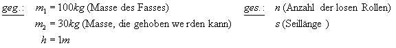 Gegeben