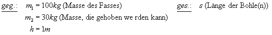 Gegeben
